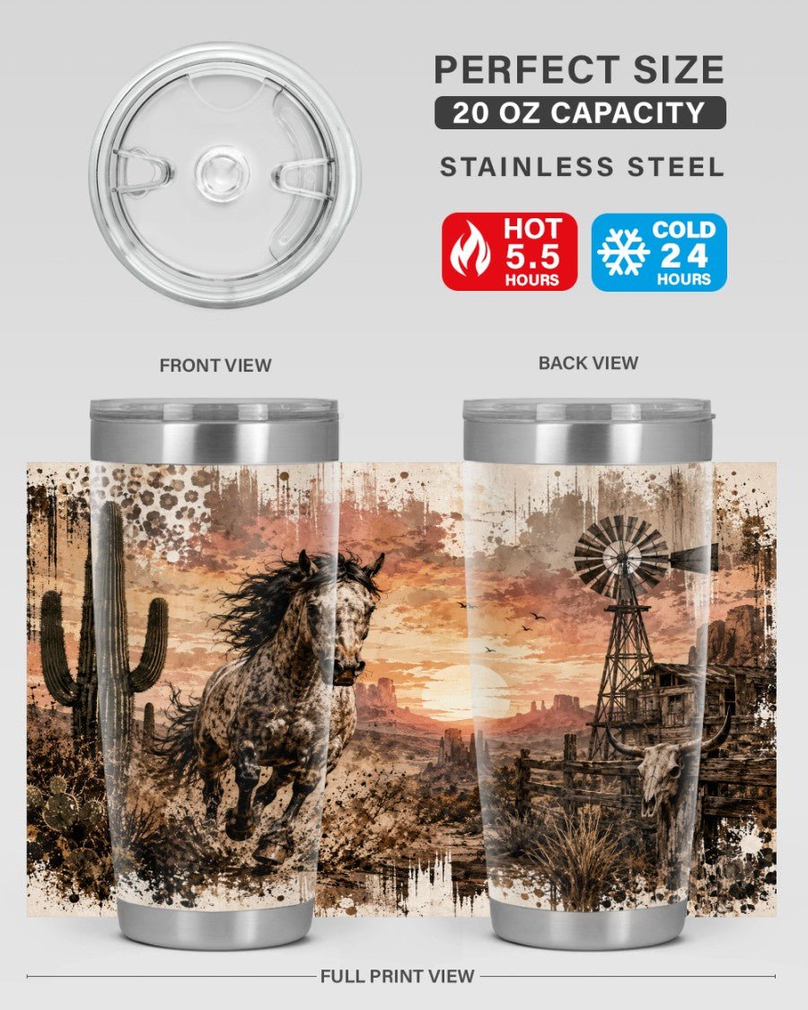 Western Tumbler - Stay Feral Co.