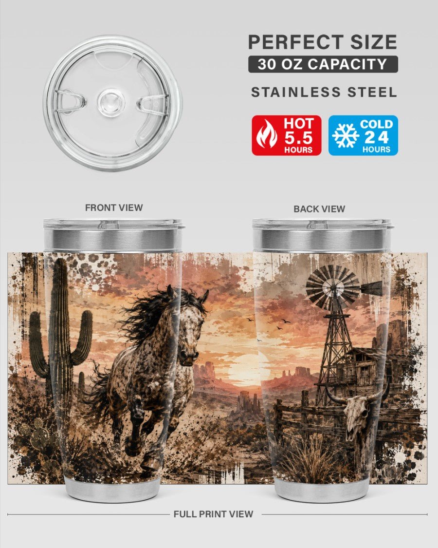 Western Tumbler - Stay Feral Co.