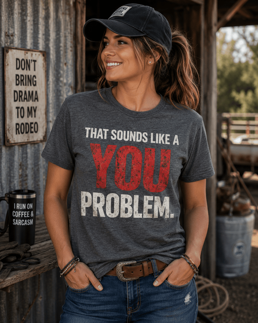 You Problem Graphic Tee - Stay Feral Co.