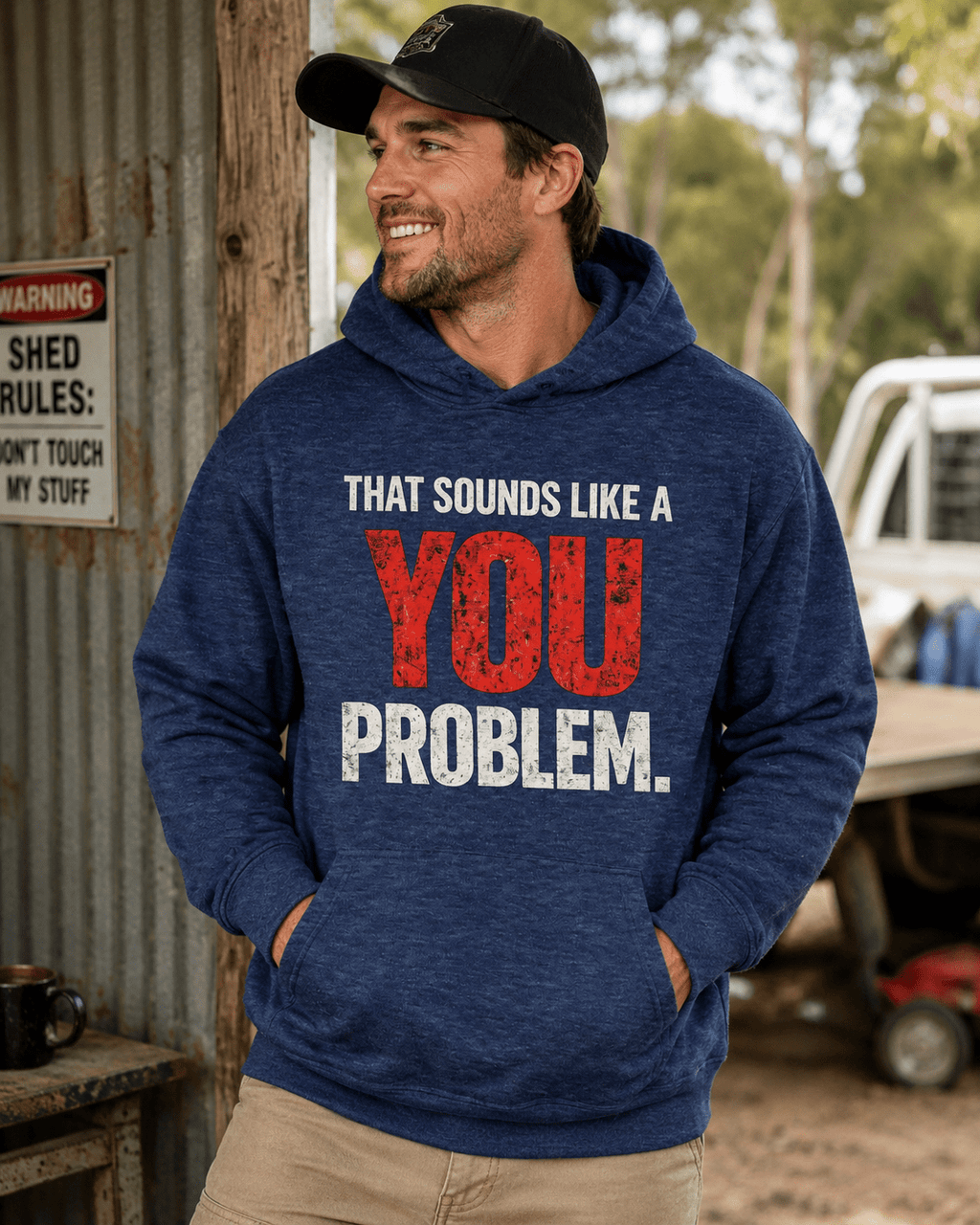 You Problem Hoodie - Stay Feral Co.