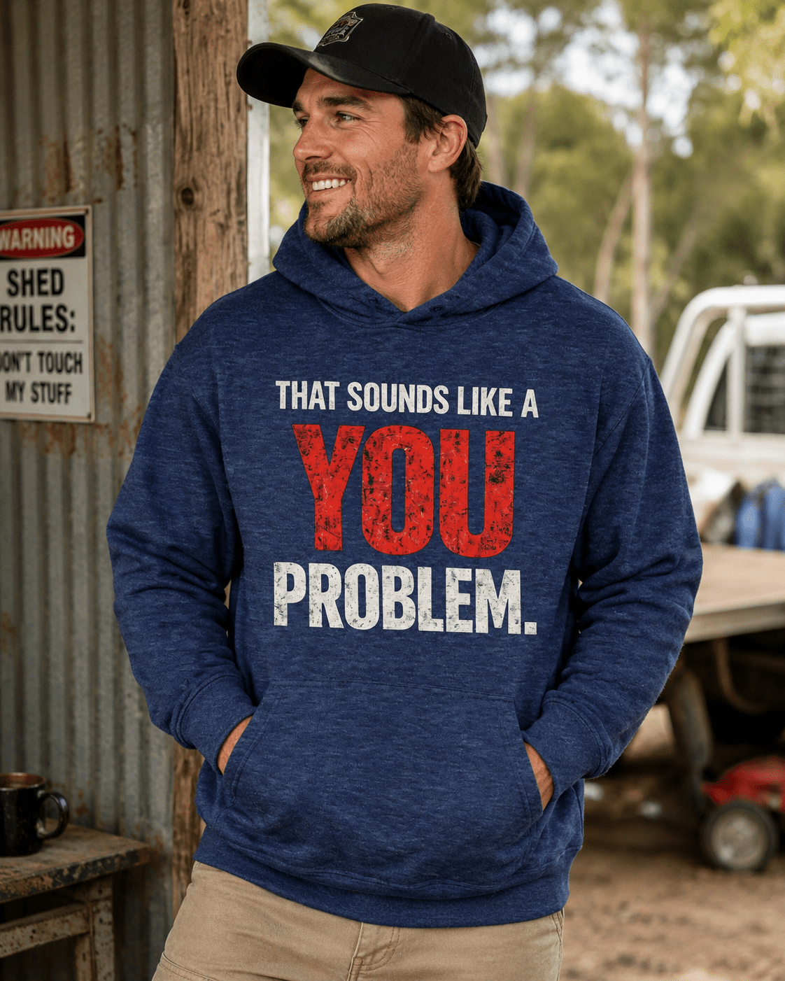 You Problem Hoodie - Stay Feral Co.